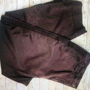 Talbots brown ankle pants some stretch